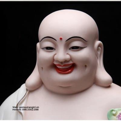 TƯỢNG PHẬT DI LẶC CẦM GẬY NHƯ Ý